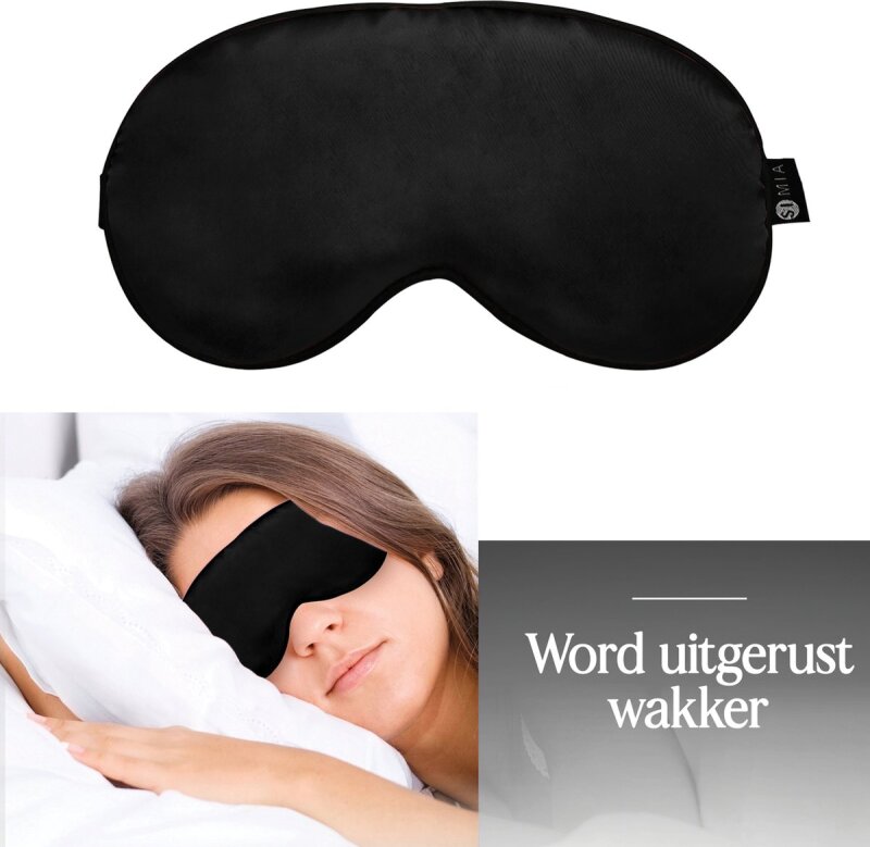 SIMIA Premium Zijden Slaapmasker SIMIA Premium Zijden Slaapmasker